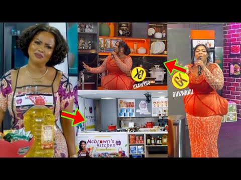 Read more about the article You Can’t Compare Your Kitchen To Mine;Gifty Shádes Mcbrown As She Shows Her U-Cook Kitchen Interior