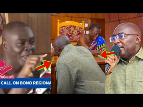 Read more about the article Tumi Bi Sene Tumi Bi; See How Nana Agyemang Badu (Dormaahene) C0mmánded Dr Bawumia To Listen To Him