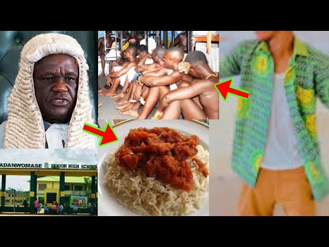 Read more about the article Adanwomase SHS Student Jáiled 15 Yrs For Stealing Rice & Stew? Watch Full Story As The Judge Speaks