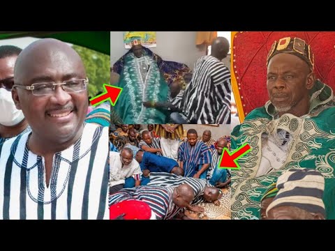 Read more about the article Baako Suro! See What Dr Bawumia Did When He Visited Gonja Overlord Who Turned Down Nana Addo Command