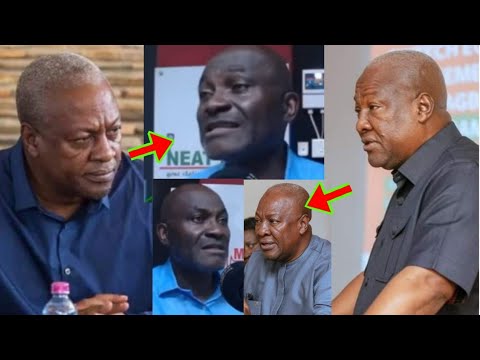 Read more about the article See How Ken Is Doing Campaign For Mahama NDC, As He Asks Mahama To Forgive Him Over Past Att@cks