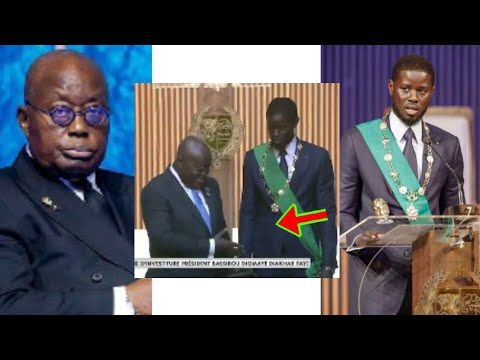 Read more about the article Watch Moment Senegal New President Ignøres Ghana President Handshake And Why