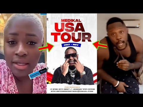 Read more about the article Fella Makafui In U.S.A Reacted As Medikal Set To Storm USA From Next Month