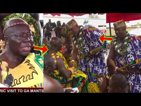 Read more about the article Ga Mantse Sh0cked As Otumfuo Tells Him Why He Visited Him, What He Want Them To Do Together