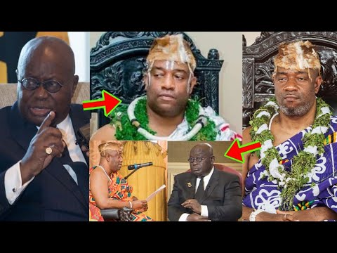 Read more about the article Nana Addo Shows Ga Mantse That He’s Nobody, See How Nana Addo Disgraces Ga Mantse At A Meeting