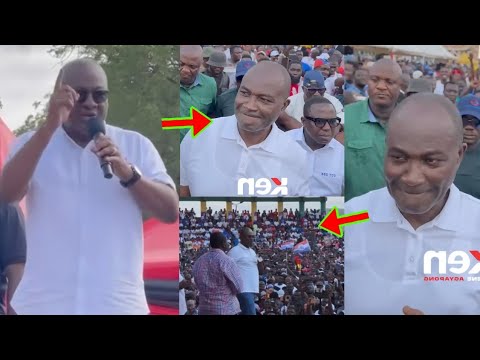 Read more about the article John Mahama Thr0ws B0mb, As Kennedy Agyapong Starts Intensive Campaign For Bawumia