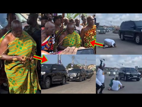 Read more about the article How Cape Coast Received Asantehene As He Honoured Oguaa Manhene Invitation To Support Oguaa Festival