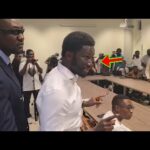 Watch Interesting Moment Nana Kwame Bediako Walked Out During The Balloting Process At The EC Office