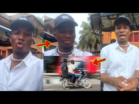 Read more about the article My Driver Is Not De@d! Kofi Kinaata Shows How His Acc!dent Occurred As He Bl@mes The Motor Rider