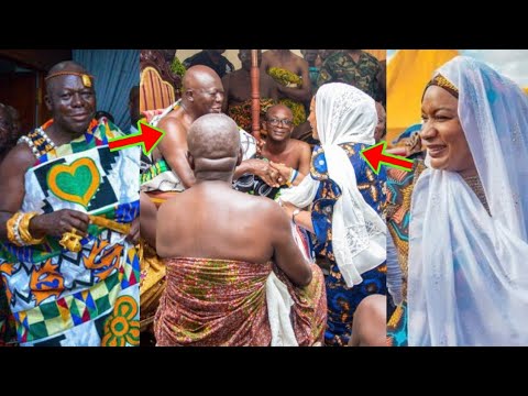 Read more about the article You Have Sh0cked Me With Your Speech; Otumfuo Couldn’t Hide His Feelings As He Tells Samira Bawumia