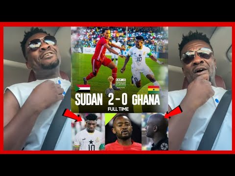 Read more about the article Asamoah Gyan Reacted To Black Stars Defeat Against Sudan