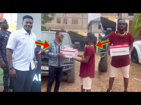 Read more about the article Funny Face Is Back From Pantang Psychiatric Hsp, Asamoah Gyan And His Bro Visits And Surprised Him