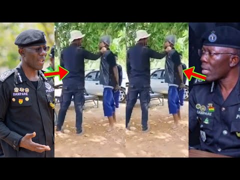 Read more about the article IGP Dampare Speaks On A Viral Video Of A Police Officer Sl@pping & Be@ting A Civilian In A Handcuff