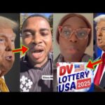 I Will Start Canceling The D.V Lottery, Donald Trump Reveals, Ghanaians In U.S Reacted