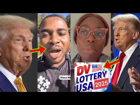 Read more about the article I Will Start Canceling The D.V Lottery, Donald Trump Reveals, Ghanaians In U.S Reacted