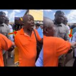 See What Happened As This Old Man Forces To Shake Dr Bawumia At His Campaign, Ghanaians Reacted