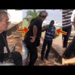 Kasoa White Man Fights With A Bolt Driver Over 70 Cedis Fare, Watch Hilarious Video