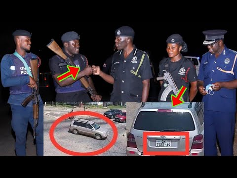 Read more about the article Breaking: Adabraka R0bbery C@se: Ghana Police Catches The Car The Arm£d R0bbers Used For The R0bbery