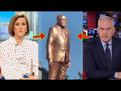 Read more about the article Ghanaians Are Angry: See How BBC News Reported Nana Addo Statue To The Whole World