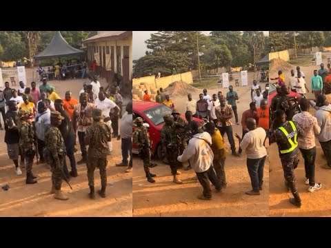 Read more about the article Kumasi Ay3hu, See How Military Men Are Taking Over Kumasi, Ashanti Region