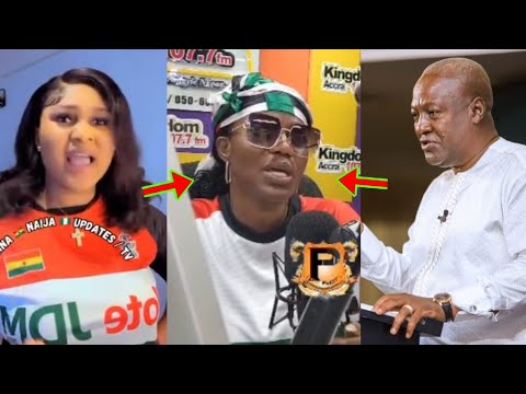 Read more about the article Ɛka Aba Fie, Mzbel Speaks As She Reveals Mahama Didn’t Even Give Her Coins For Campaign