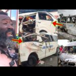 Techiman – Kumasi F!ght: More Than 7 Techiman Buses Reportedly Destr0yed In Kumasi