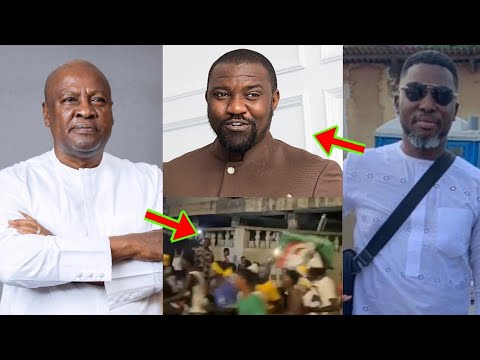 Read more about the article Breaking News: John Mahama Is In Comfortable Lead As NDC’s Starts Jubilating, John Dumelo, A-Plus