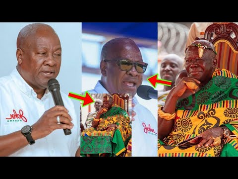 Read more about the article What A Respect; President Elect John Mahama Sends A Direct Message To Otumfuo Concerning His Victory