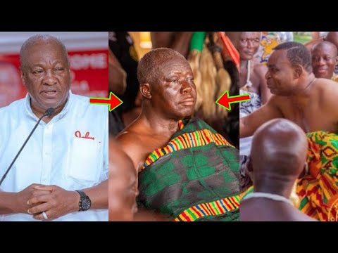 Read more about the article See How Otumfuo Snubbed Chairman Wontumi As He Tries To Lie About Mahama To Him