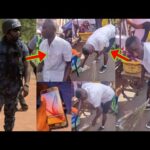 Kejetia Kronfuo Amanehunu, See How They Punished A Thief For Stealing A Mobile Phone At Kejetia