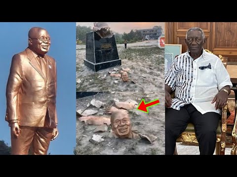 Read more about the article I Will Pay Anyone Who Will Bring Me The Head Of Nana Addo Statue, Fmr President Kufuor