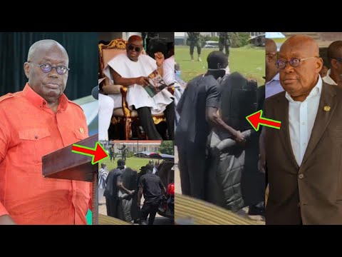 Read more about the article Ghanaians Jubilates, See How Nana Addo Takes Away His Spiritual Chair Which Had v8 From Jubilee Hse