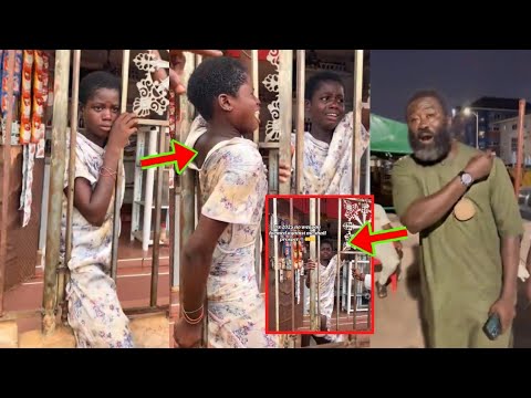 Read more about the article Stubborn Little Girl Who Always Steals From Nearby Provision Shop Trapped, Angry Seidu Sends Warning