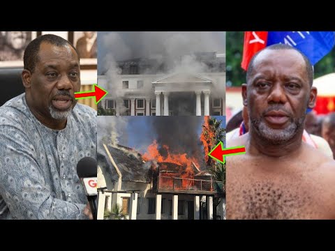 Read more about the article Asɛm Ato NAPO, The House Has Completely Burnt Down, Ghanaians Reacted