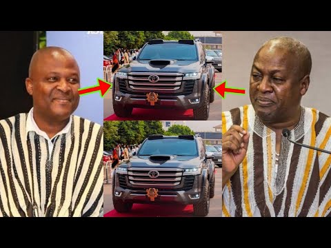 Read more about the article Check Prz Mahama Expensive v16 Bullet Proof Land Cruiser, NPPs Jealously Reacted As NDCs Faces Them