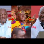 Nønsense! Otumfuo You’re Hypocrite, You Were Silent For 8yrs Under Nana Addo, Angry Mahama Speaks