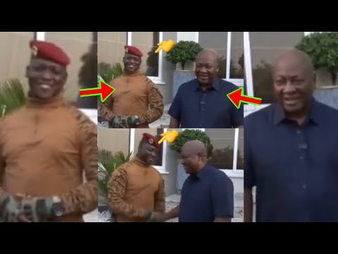 Read more about the article See How Prz Mahama Makes Burkina Faso Prz, Ibrahim Traore Laughs As He Tells Him This