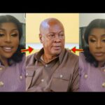 See How Afia Schwar Has Started Fighting For John Mahama And His Family