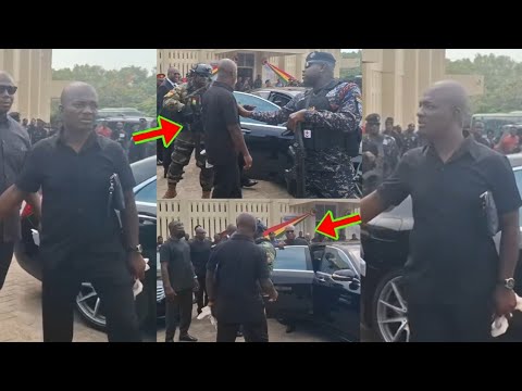 Read more about the article See Mahama Reaction After His Bodyguards Stopped Appiah Stadium From Greeting Him, Appiah In Tears