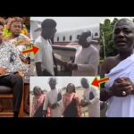 Ah Appiah Stadium, See What He’s Busily Telling Otumfuo’s Son To Tell His Mother