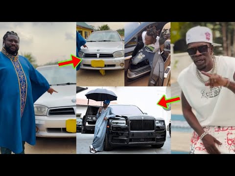 Read more about the article See How Ajagurajah Is Indirectly Laughing At Shatta Wale 2006 Rolls Royce