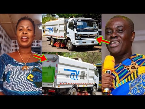 Read more about the article Ghanaians Praises Dormaahene As He Buys Modern Bola Cars Which Will Automatically Sweep Dormaa