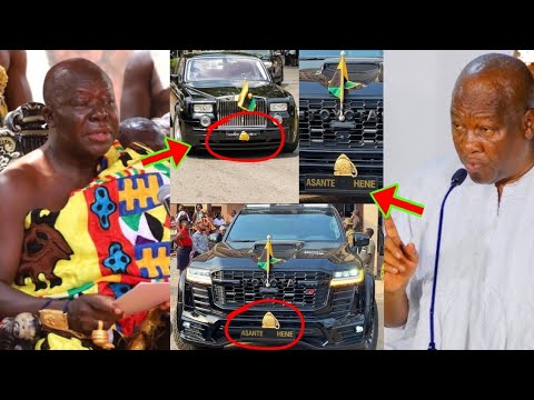 Read more about the article You Can’t Use Your Symbol As Your Car Number Plate Again, Otumfuo Agyen’aniso As NDC Govt Warns